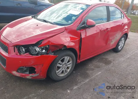 2012 Chevrolet Sonic 2Lt z USA, uszkodzony, nr VIN 1G1JC5SHXC4194456